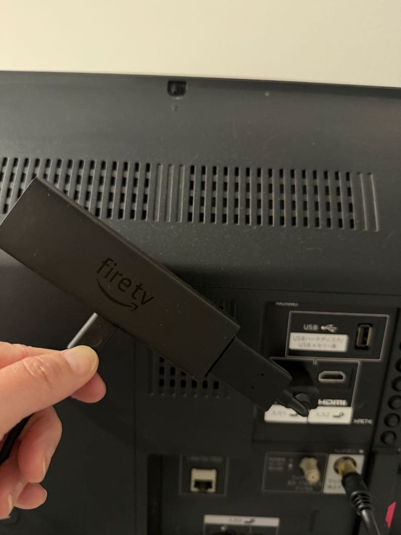 直接引取り（江東区）FireTVStick4K Max 32型シャープAQUOS