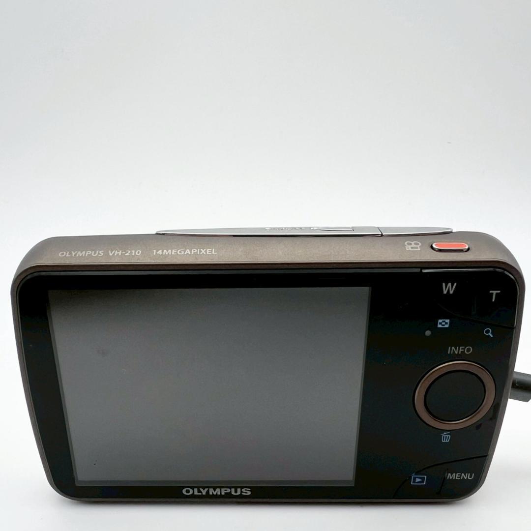 【完動品】OLYMPUS VH-210 コンデジ ホワイト 動作確認済