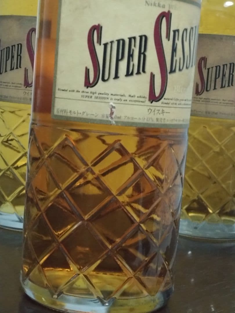 古酒　未開栓　ニッカウヰスキー スーパーセッション　720ml 3本
