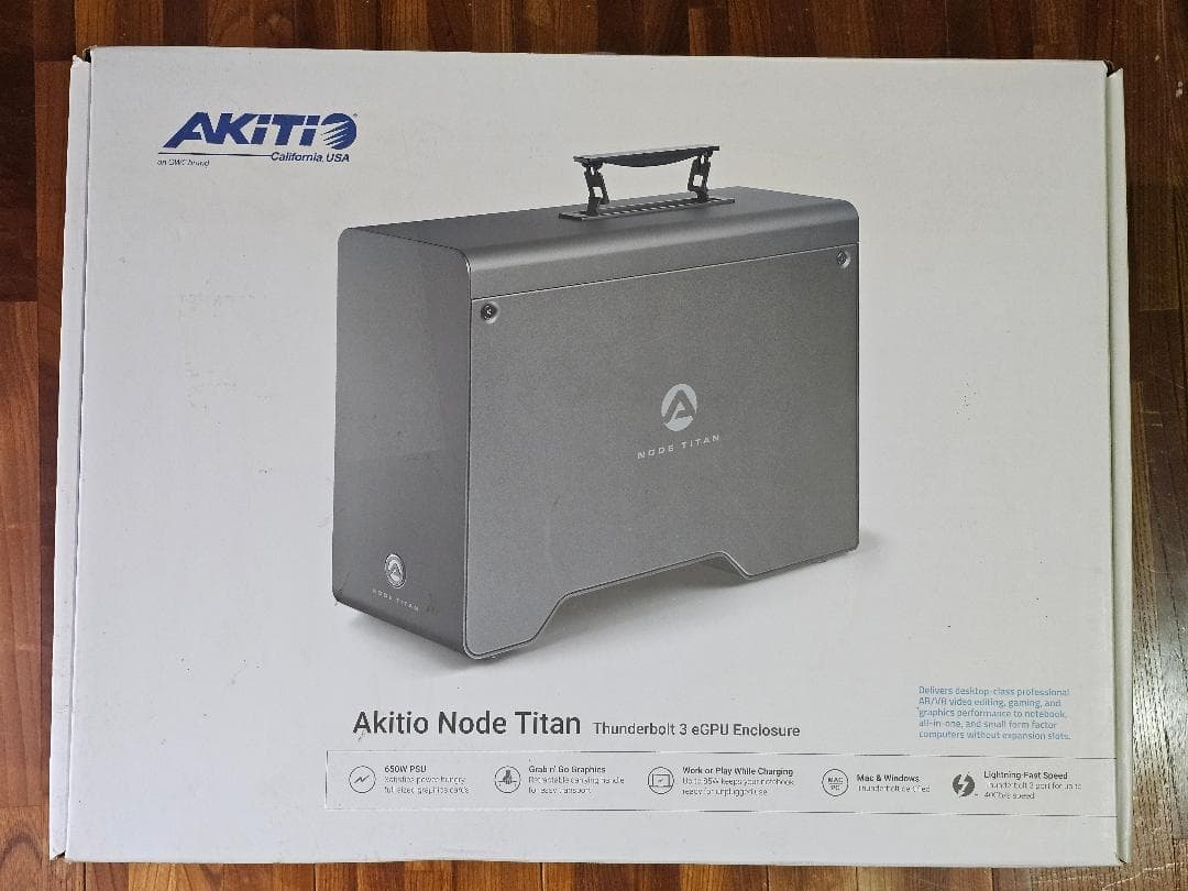 AKiTiO Node Titan 外付けグラボ eGPUケース