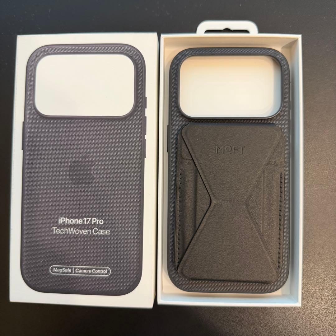 iPhone 17 Pro Tech Woven Case＋moftスタンド