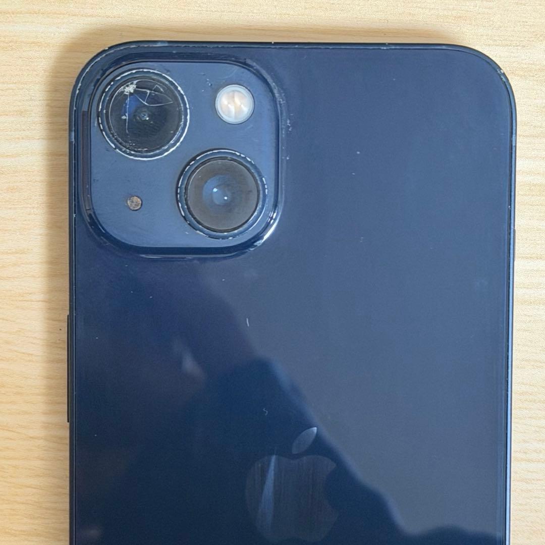 iPhone13 256GB ブラック SIMフリー / カメラレンズひびあり