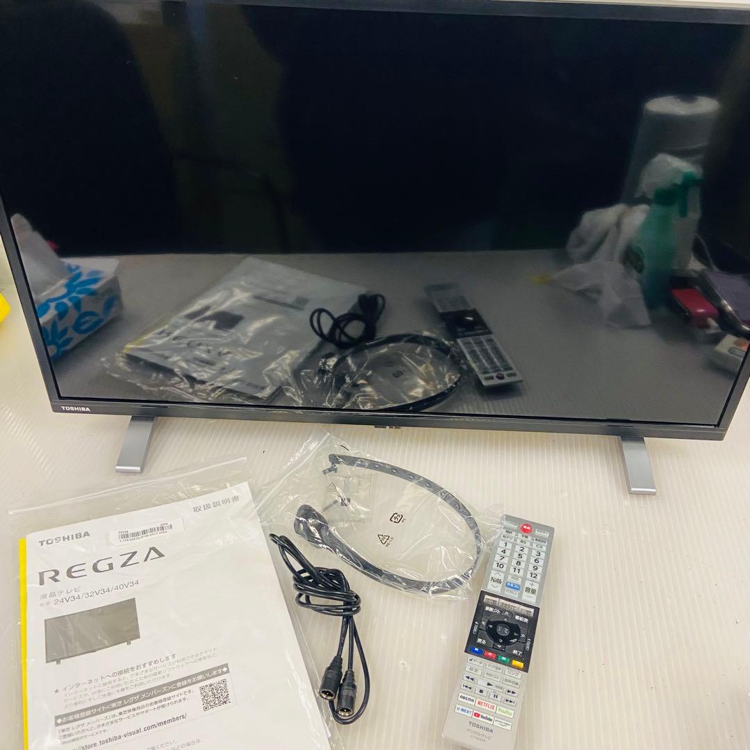 3r38.TOSHIBA REGZA 液晶テレビ 32V34 2021年製