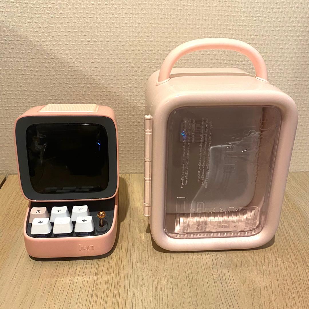 Divoom Ditoo-Plus Bluetooth スピーカー　ピンク