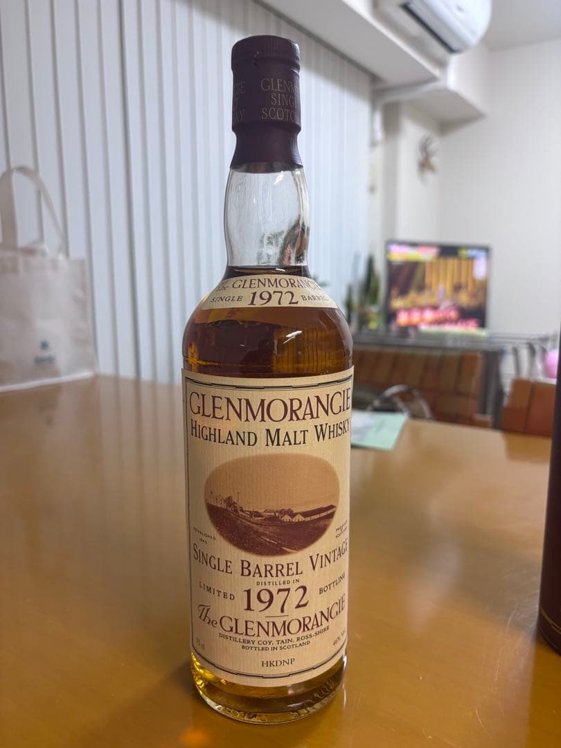 ウイスキー Glenmorangie Single Barrel Vintage 1972