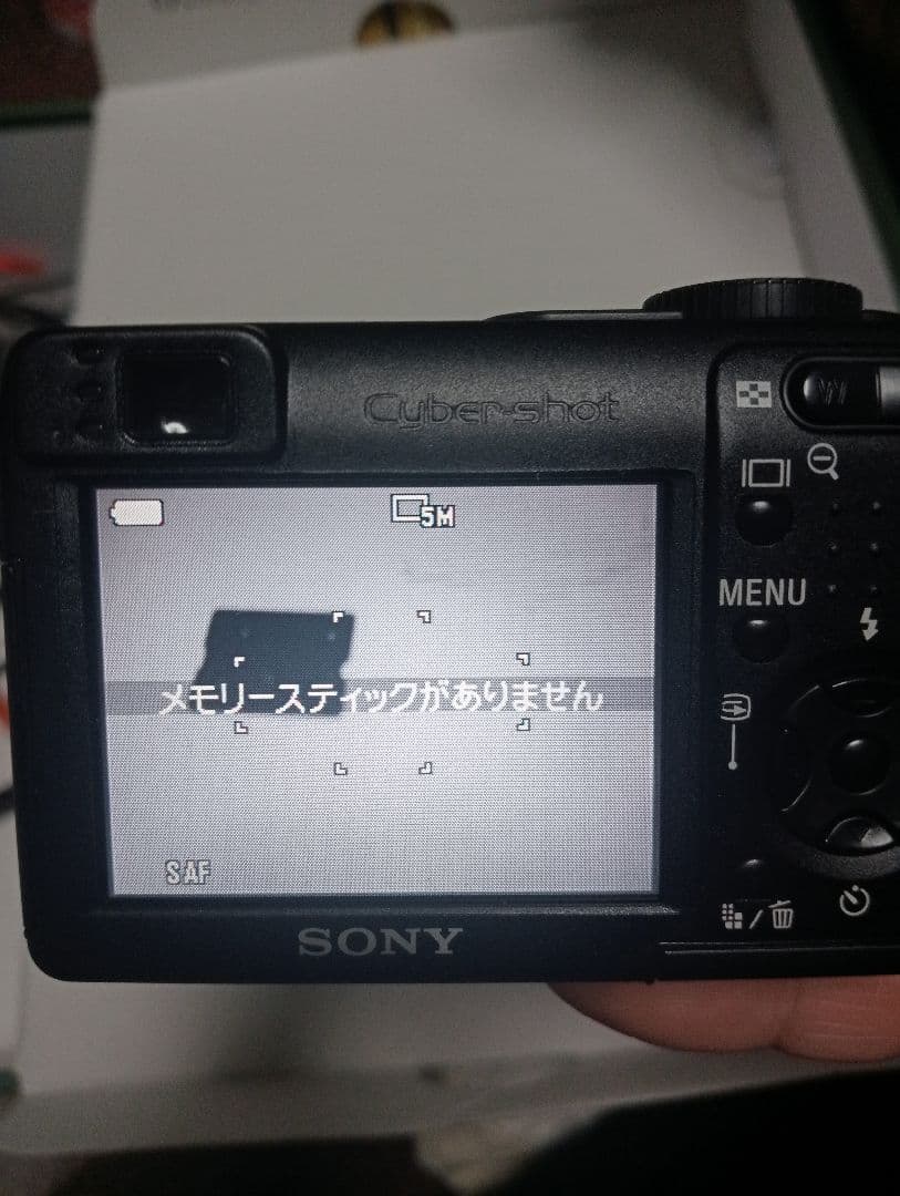 SONY Cyber-shot 5メガピクセル コンパクトデジタルカメラ
