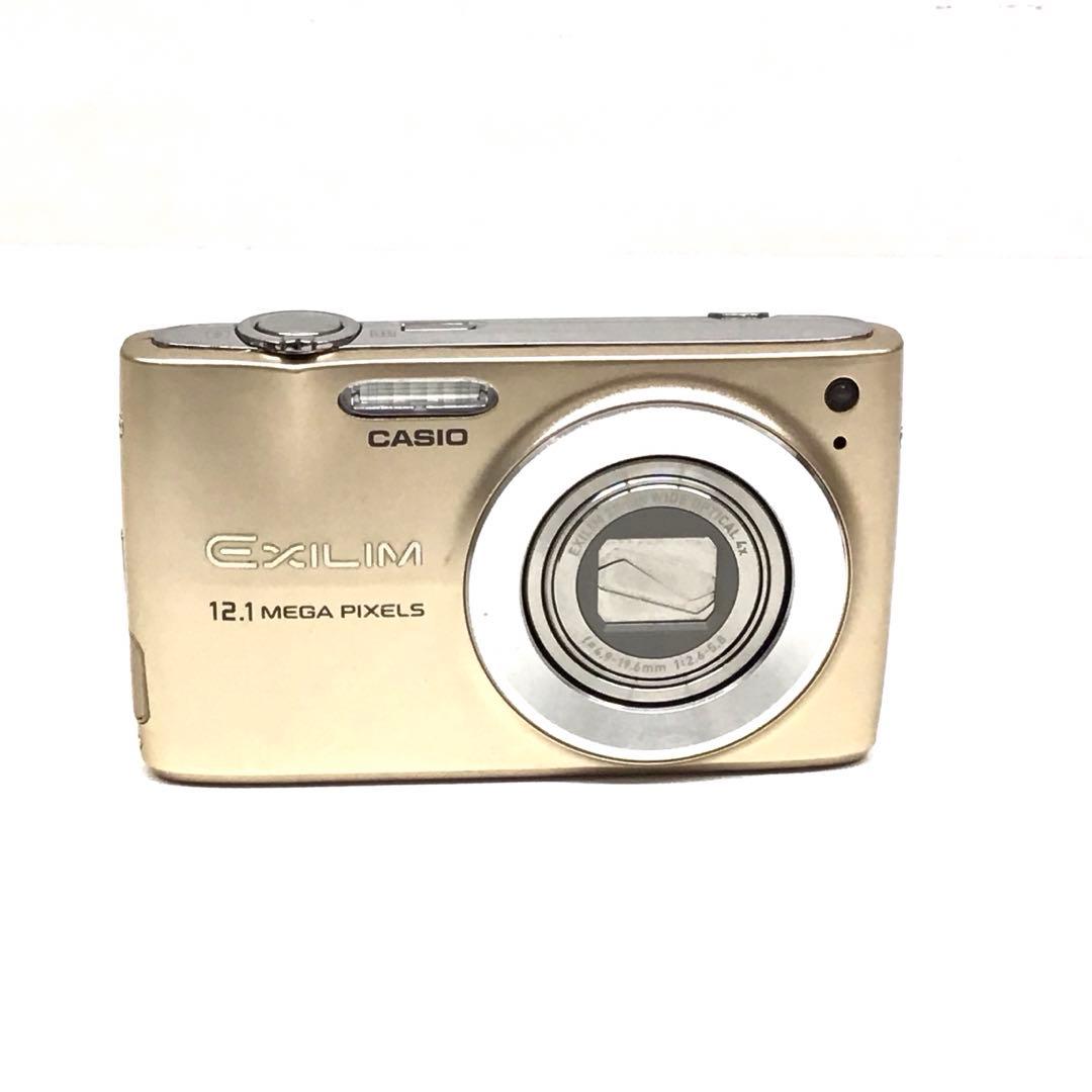 CASIO EXILIM 12.1メガピクセル ゴールド充電器セット⭐︎