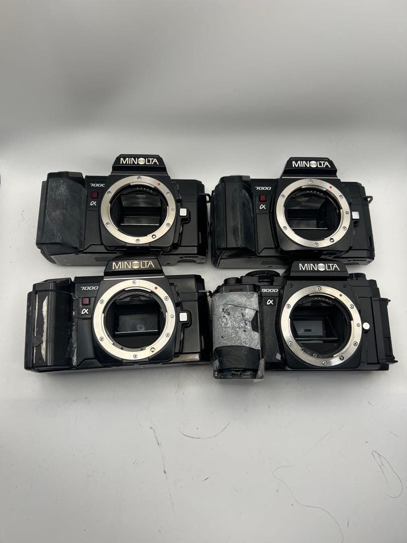 MINOLTA α 7000 9000 フィルムカメラ 4台 ジャンク 1168