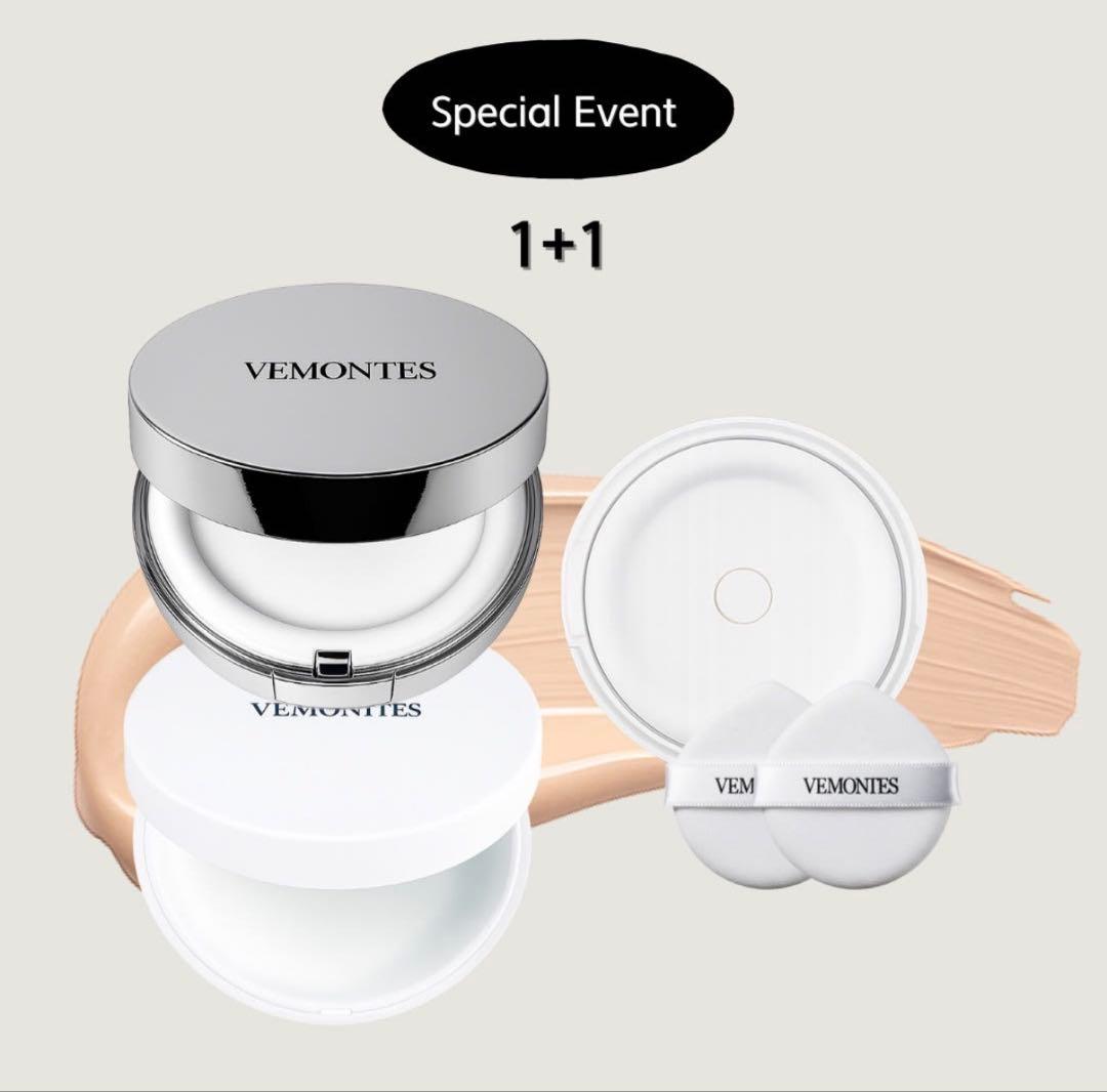 VEMONTES GLOW POT BB CUSHION 1+1セット