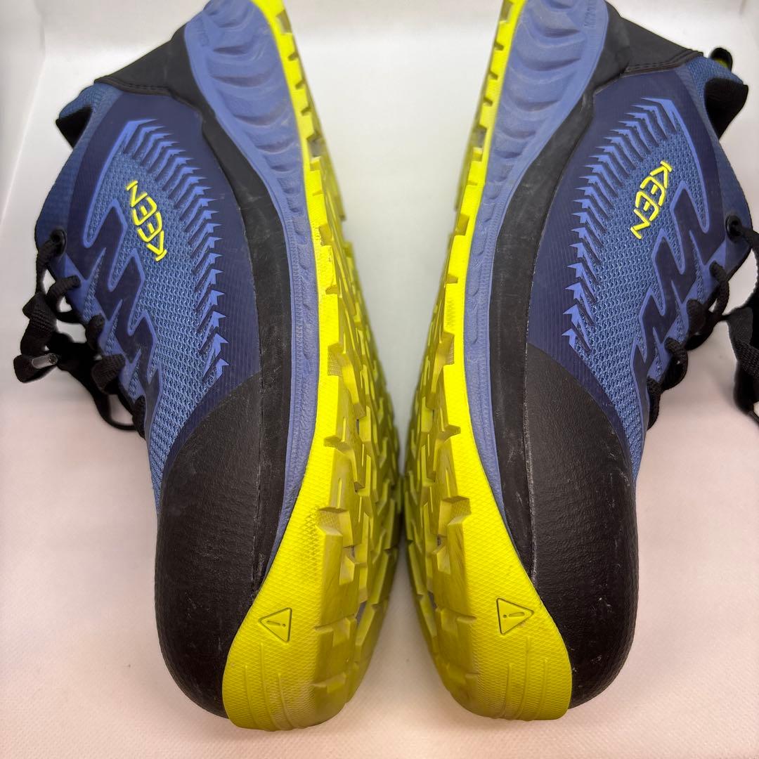 KEEN キーン 安全靴 ARVADA アルヴァダ 青 黄色 ブルー