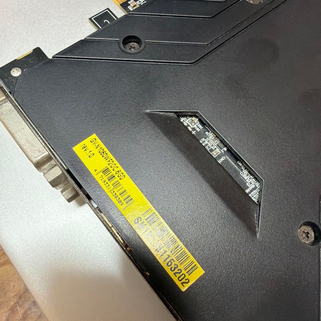 グラフィックボード・グラボ・ビデオカード GIGABYTE GV-N-1060WF20C-6GD GTX1060 6GB
