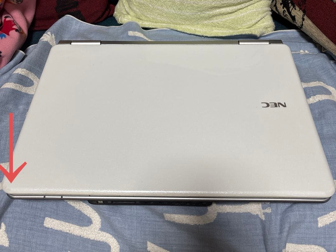 NEC ノートPC LaVie LL750 本体 ACアダプター付き