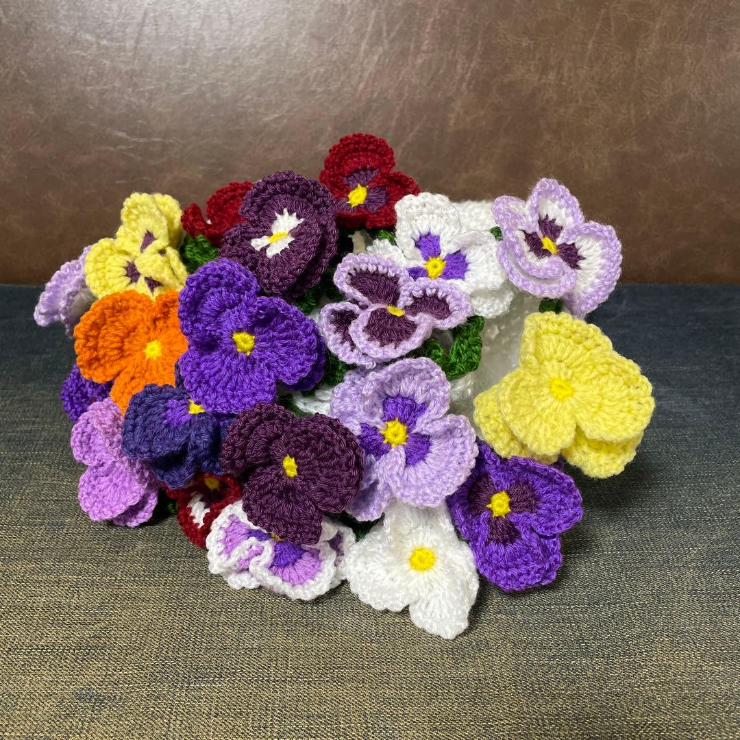 ぴ*り様 花束ブランケット　ブーケブランケット　枯れない花束　ハンドメイド　鍵編