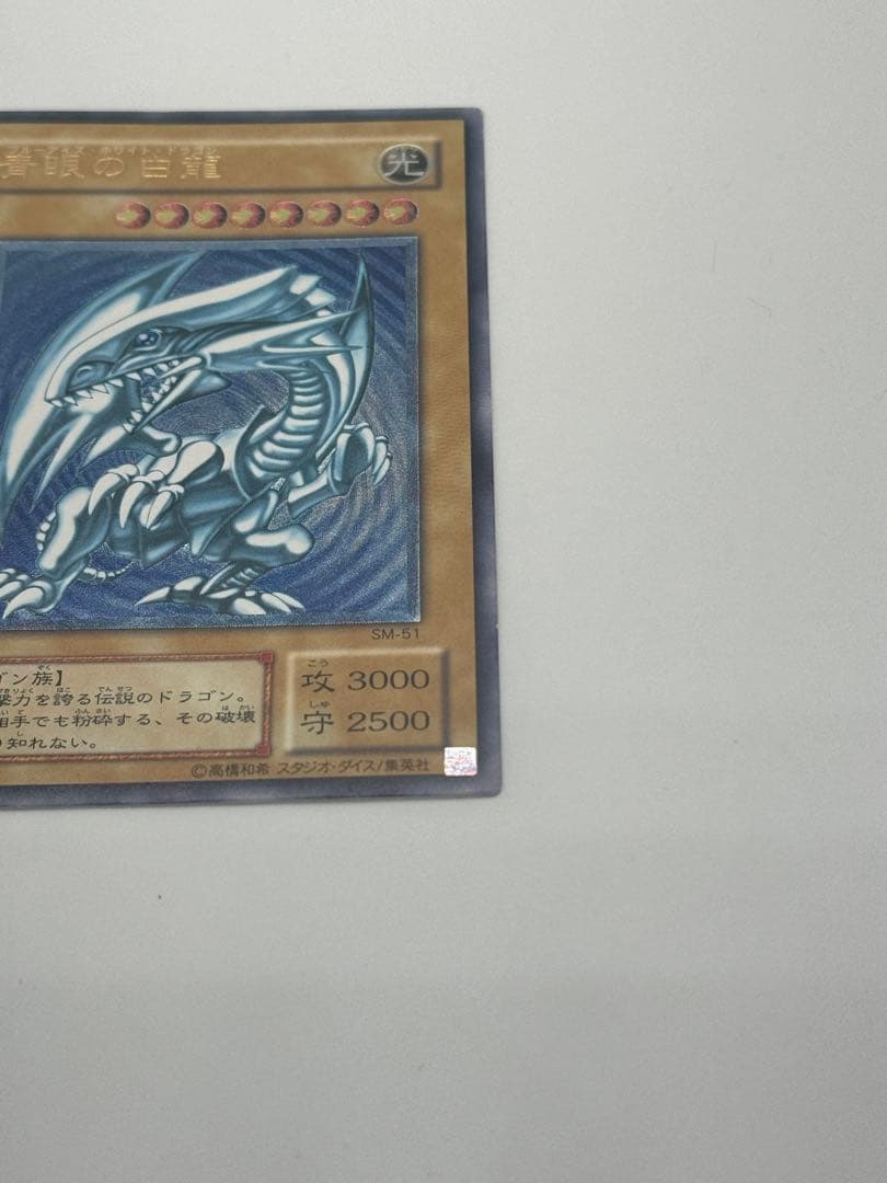 家宝売り出し！青眼の白龍　レリーフ レリブル SM-51 青艶　濃青艶　美品