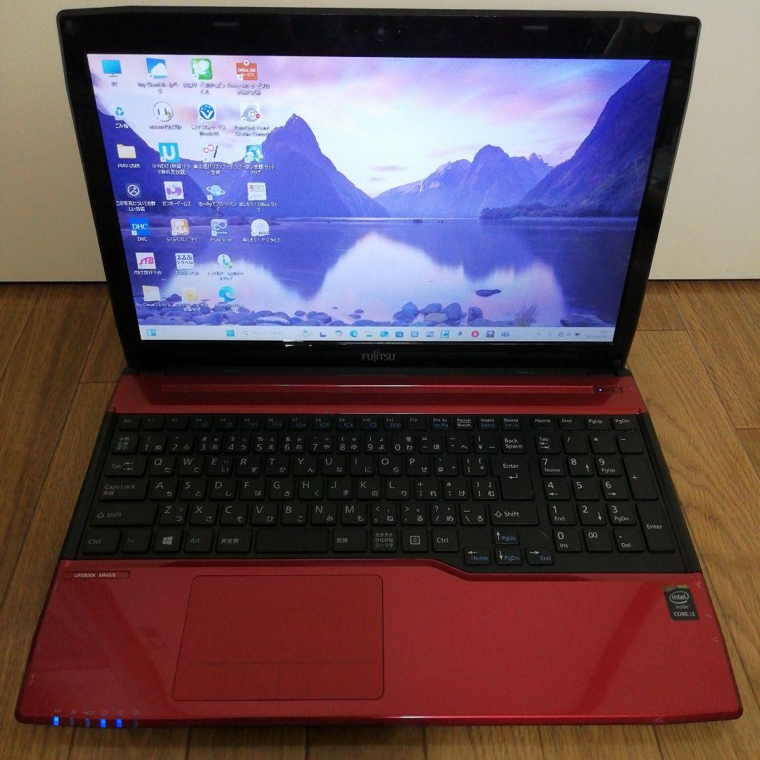 家族で使える【Blu-ray対応】富士通Win11ノートPC（Office付）