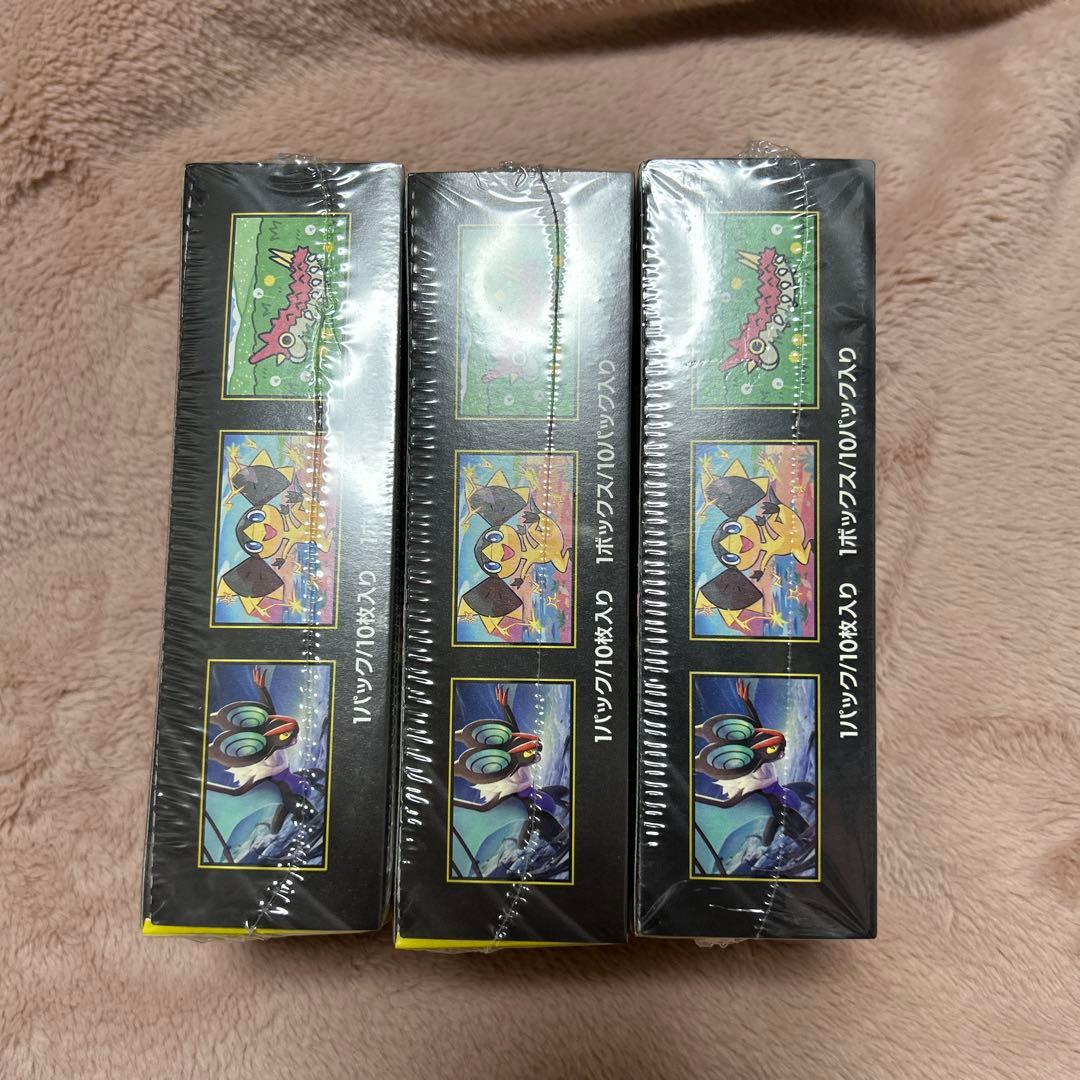ポケモンカードゲーム MEGAドリームex シュリンク付き3BOX