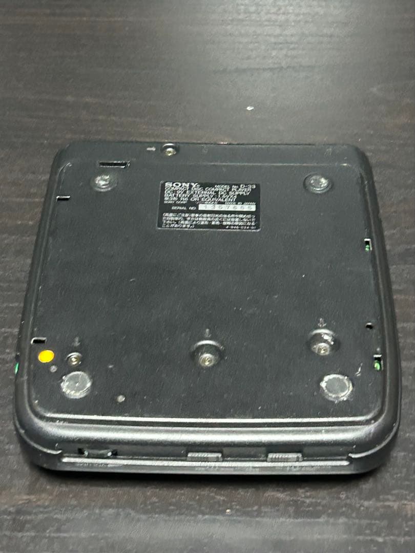 動作品 SONY Discman D-33 ソニーディスクマン ポータブルCD