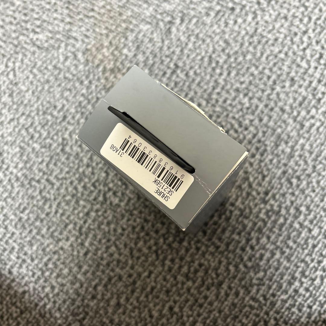 SHURE SE215-K-A BLACK イヤホン モニターイヤホン