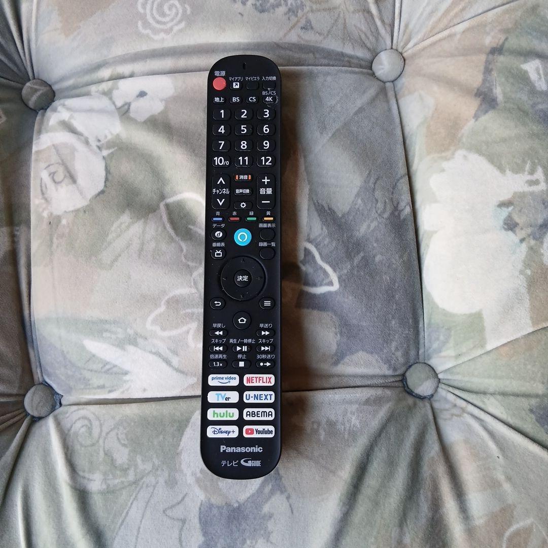 パナソニック 55V型 有機ELテレビ 4K 転倒防止スタンド