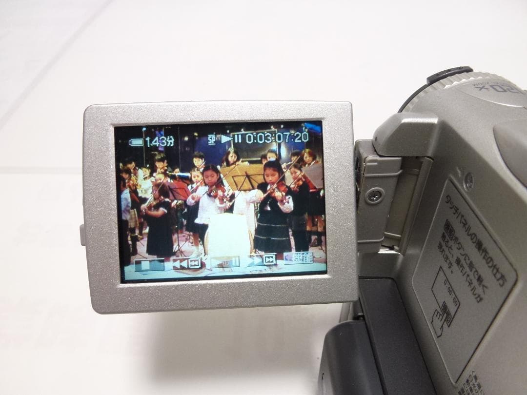 動作品Mini DV　ソニー　デジタルビデオカメラ　SONY DCR-PC101