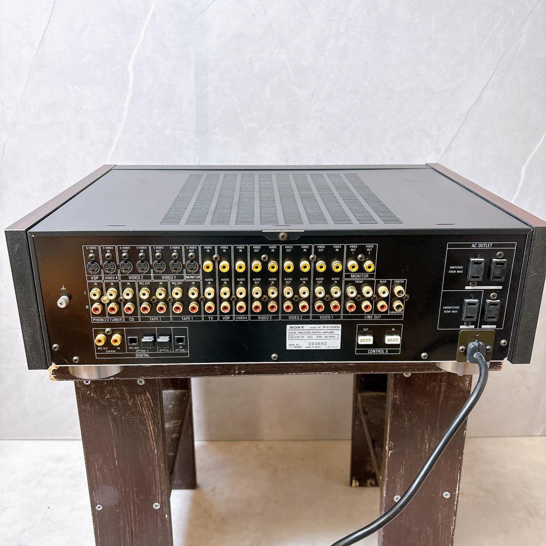 SONY TA-E1000ESD デジタルプリアンプ　動作確認済・リモコン・取説