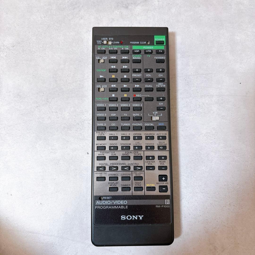 SONY TA-E1000ESD デジタルプリアンプ　動作確認済・リモコン・取説