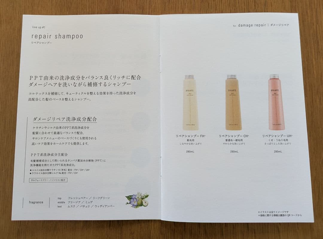 バイカルテ シャンプー&トリートメント