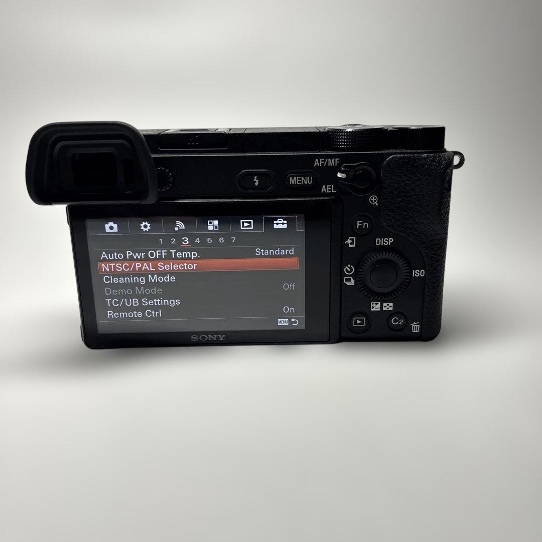 SONY α6300 4K 言語: English / 日本語　可能