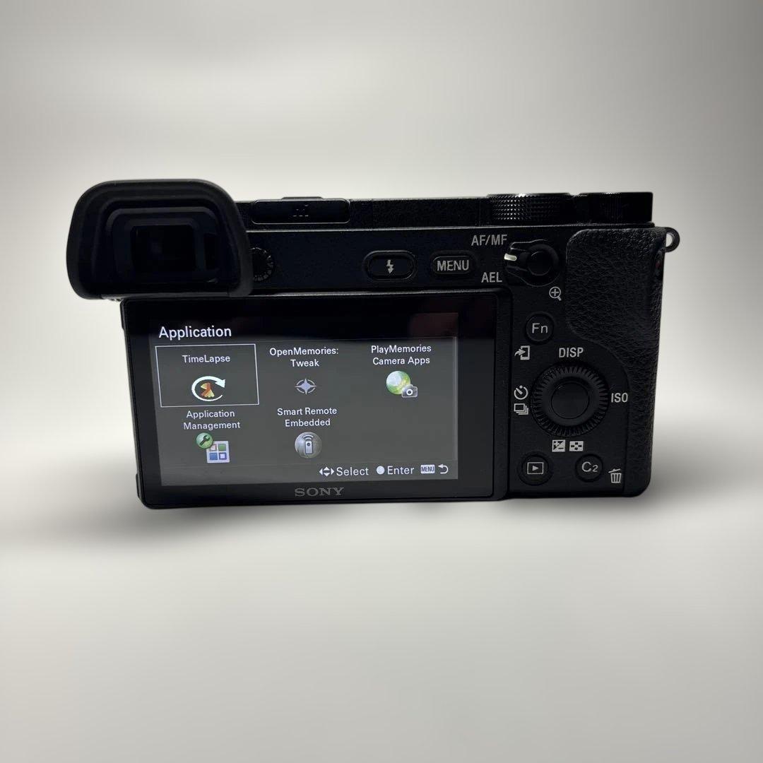 SONY α6300 4K 言語: English / 日本語　可能