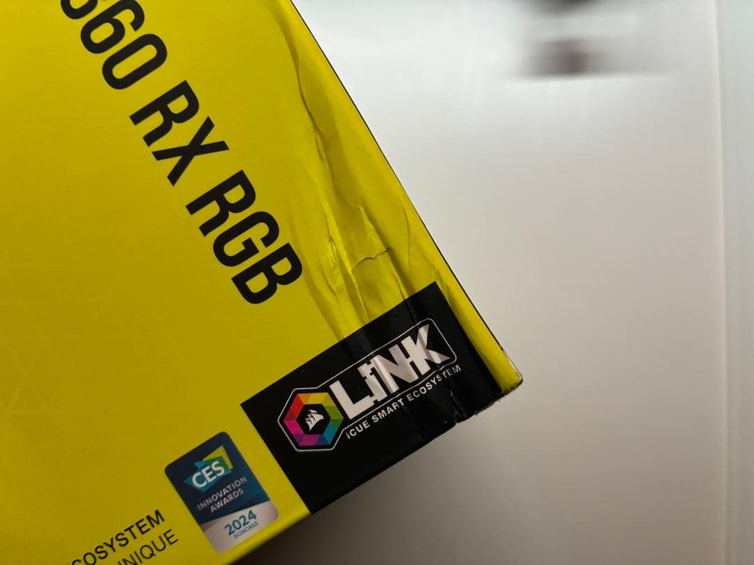 CORSAIR iCUE LINK TITAN 360 RX RGB ジャンク