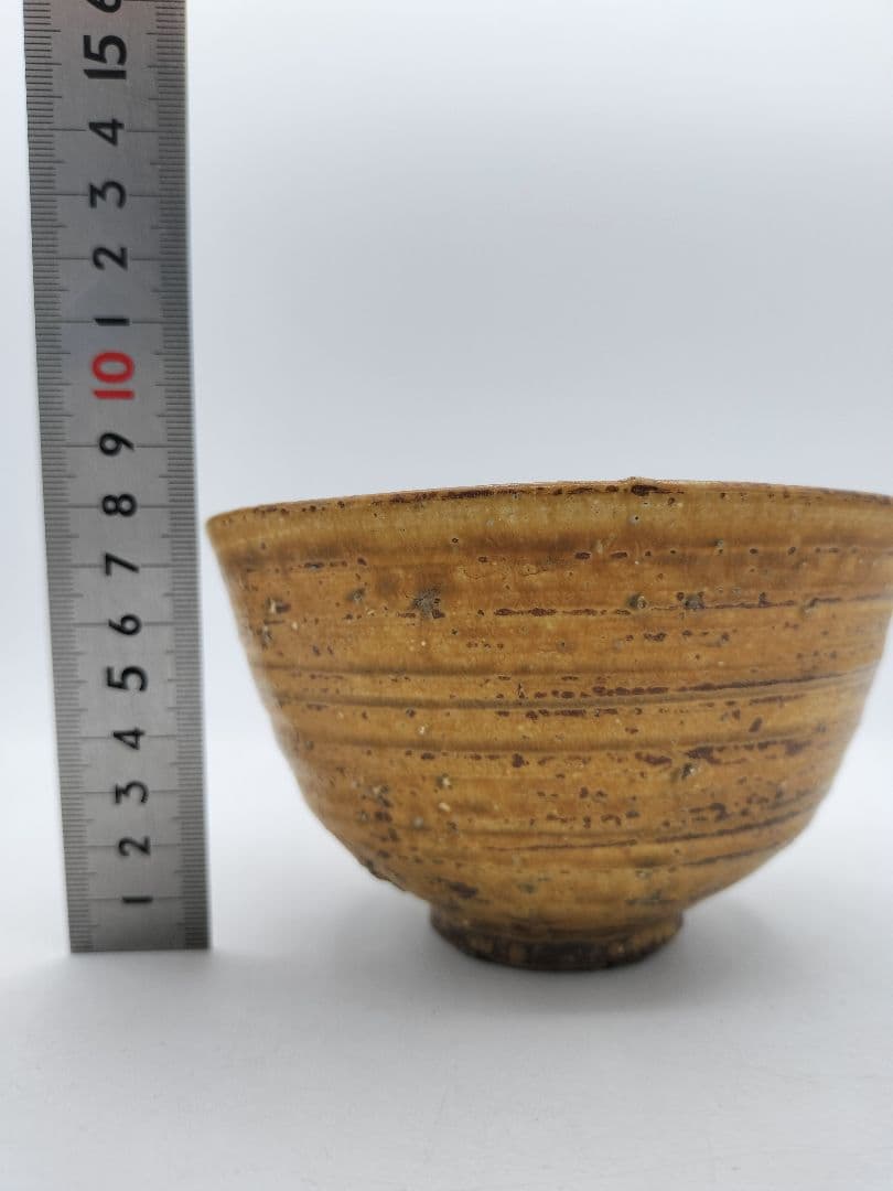 d003 茶碗 伊羅保 六代 高橋道八 木箱 茶道具 古物