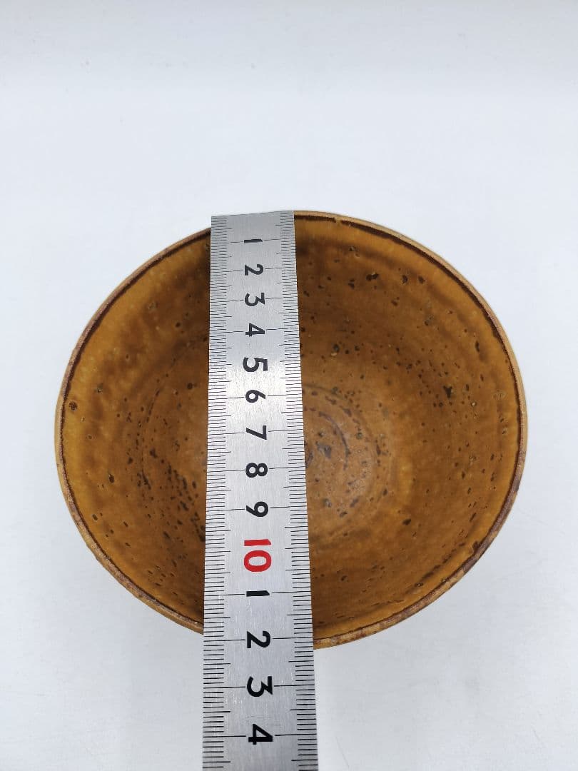 d003 茶碗 伊羅保 六代 高橋道八 木箱 茶道具 古物