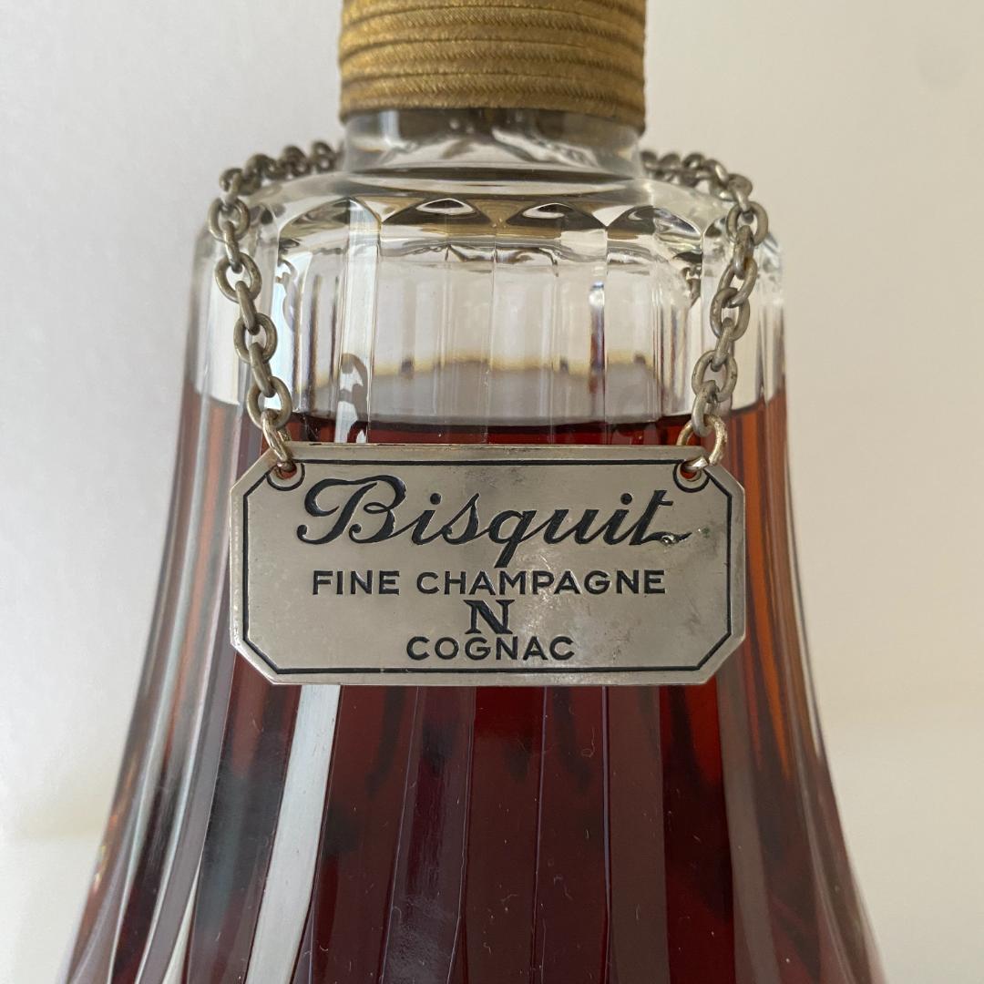 【未開栓】Bisquit ナポレオン バカラボトル コニャック ブランデー