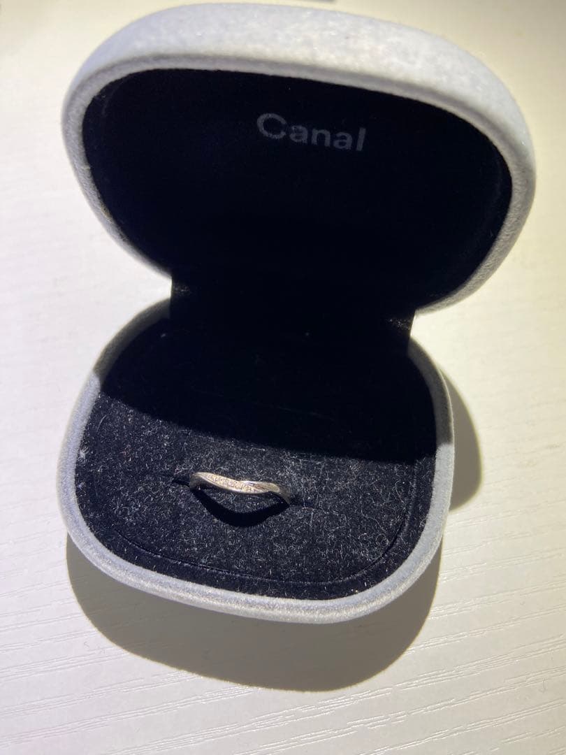 Canal 4°C シンプルリング 専用ケース付き