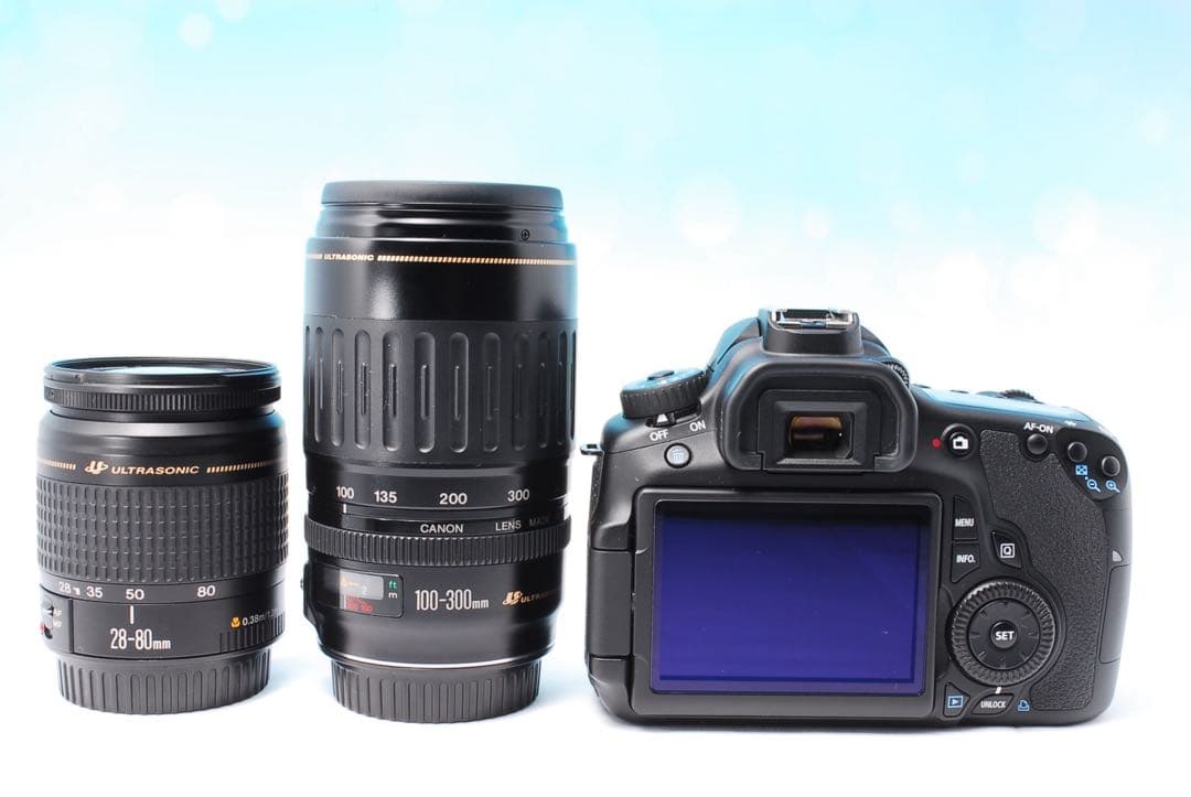 Canon EOS 60D ダブルレンズセット デジタル一眼レフ入学式や運動会に