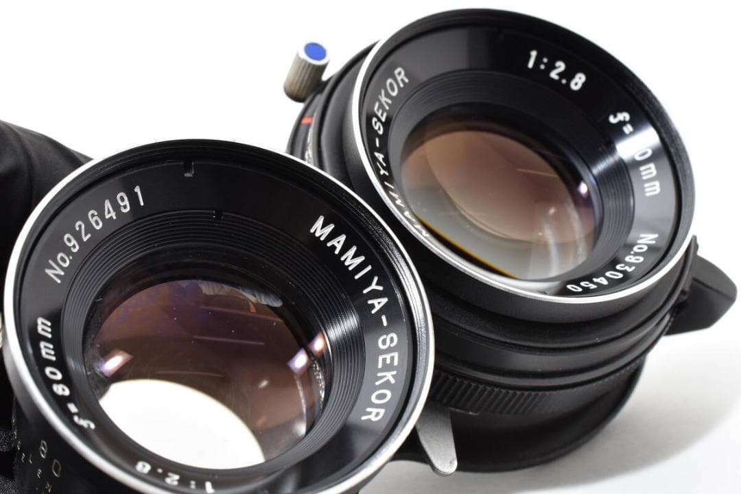 Mamiya マミヤ SEKOR 80mm f2.8 ブルードット【動作確認済】