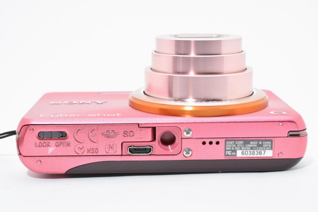 ■ 美品 ■ ソニー　SONY Ceber-shot DSC-WX100 ピンク