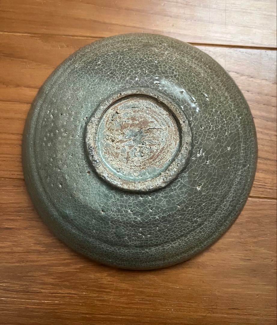 李朝/朝鮮古陶磁 平鉢 茶道具 古美術 茶碗 鉢 アンティーク　民藝