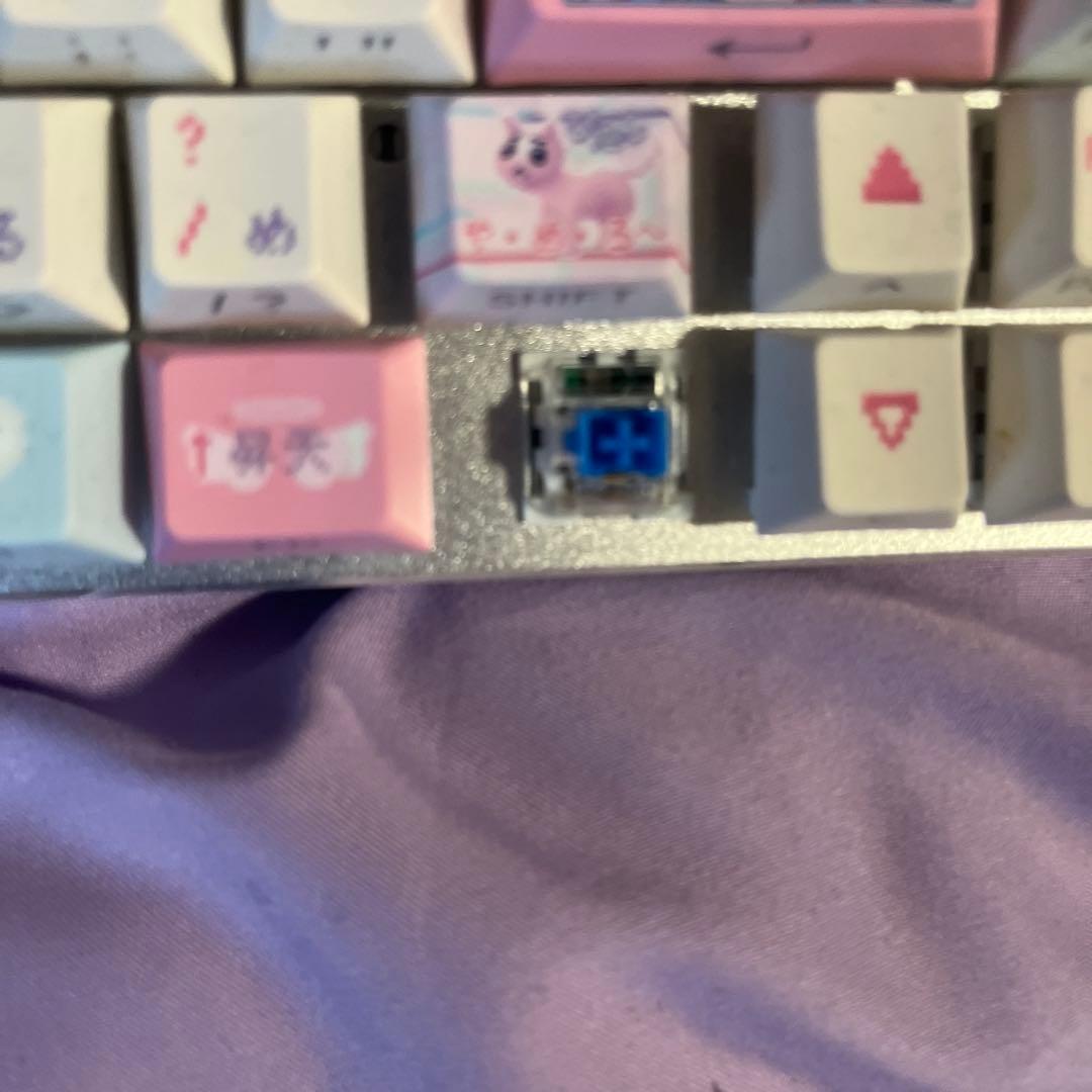 キーボード e元素 キーキャップ ニディガ 青軸 超てんちゃん セール品