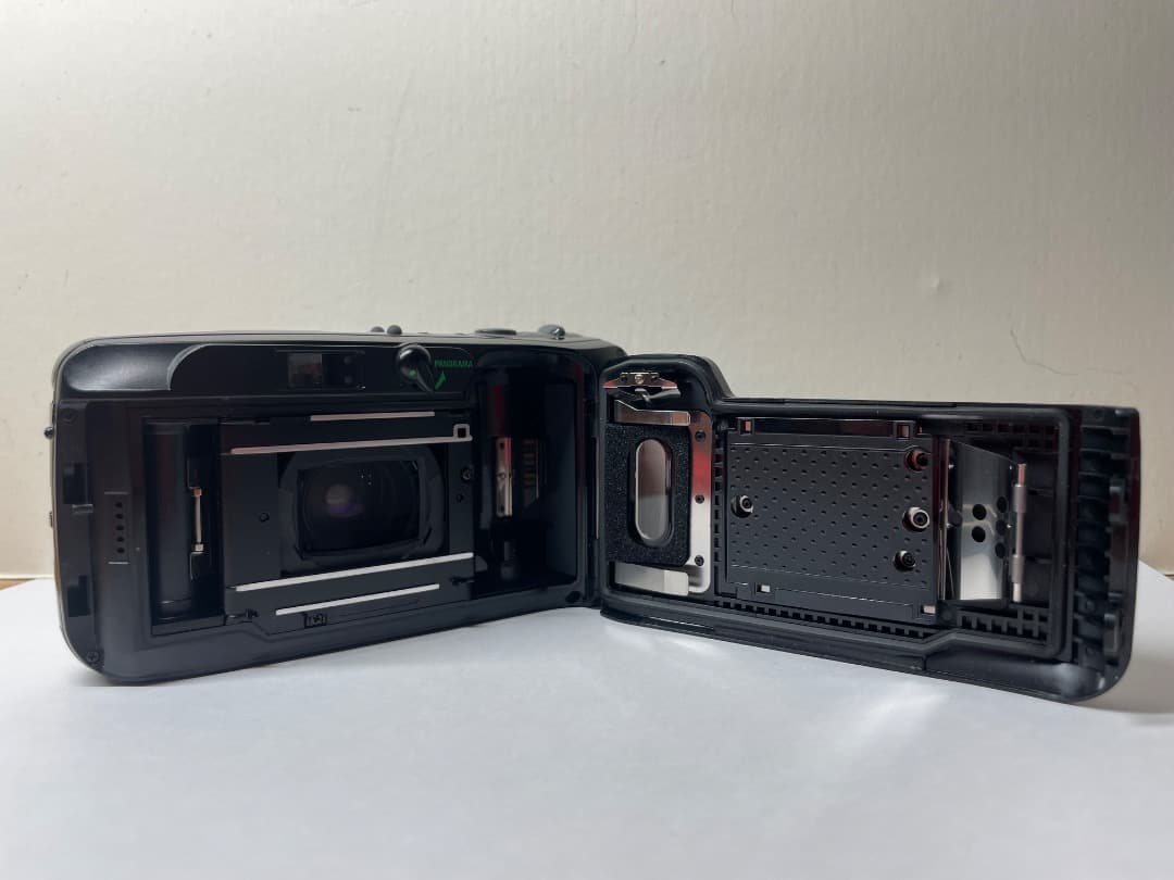 動作確認済 OLYMPUS μ ZOOM PANORAMA 電池付 ミュー
