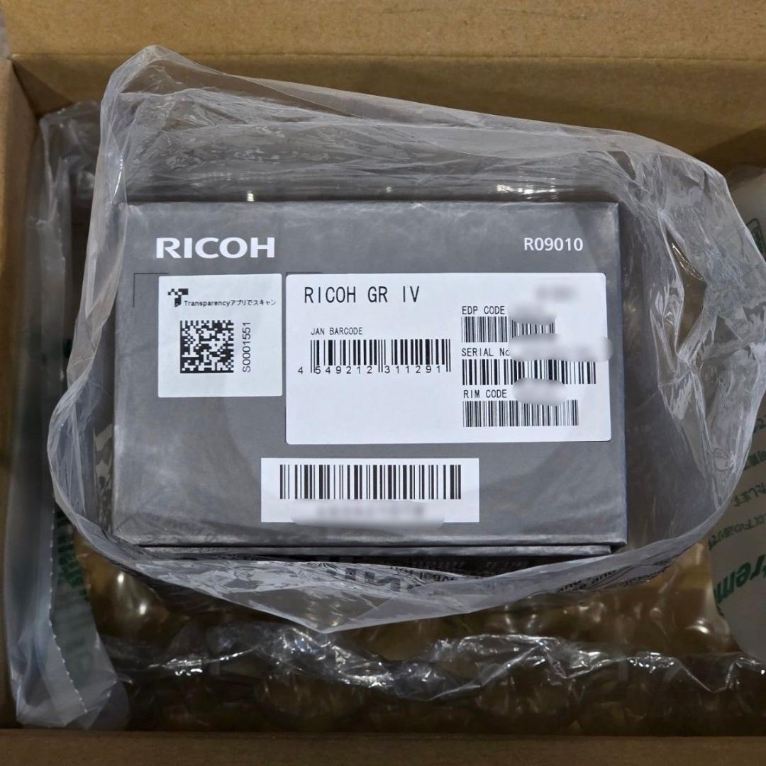 RICOH GR IV デジタルカメラ APS-C GR4 コンデジ GRIV