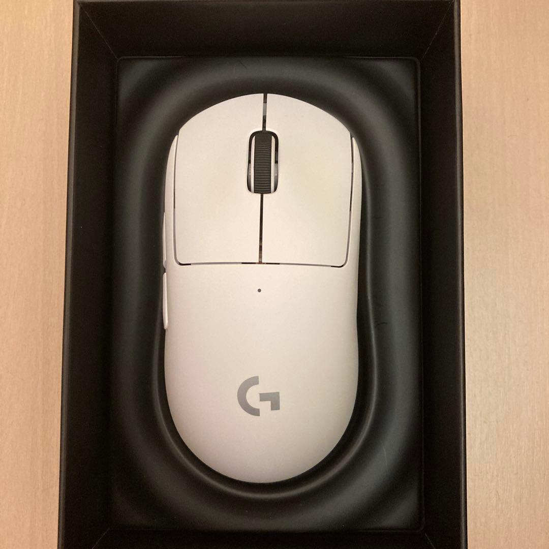 【美品】logicool G PRO SUPERLIGHT ホワイト