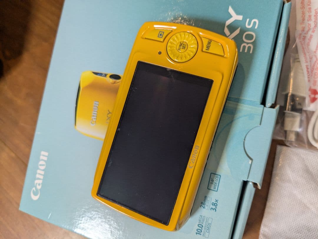 CANON IXY 30S PC1473 イエロー キヤノン　イクシー