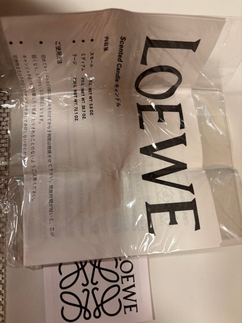 LOEWE ハニーサックル キャンドル