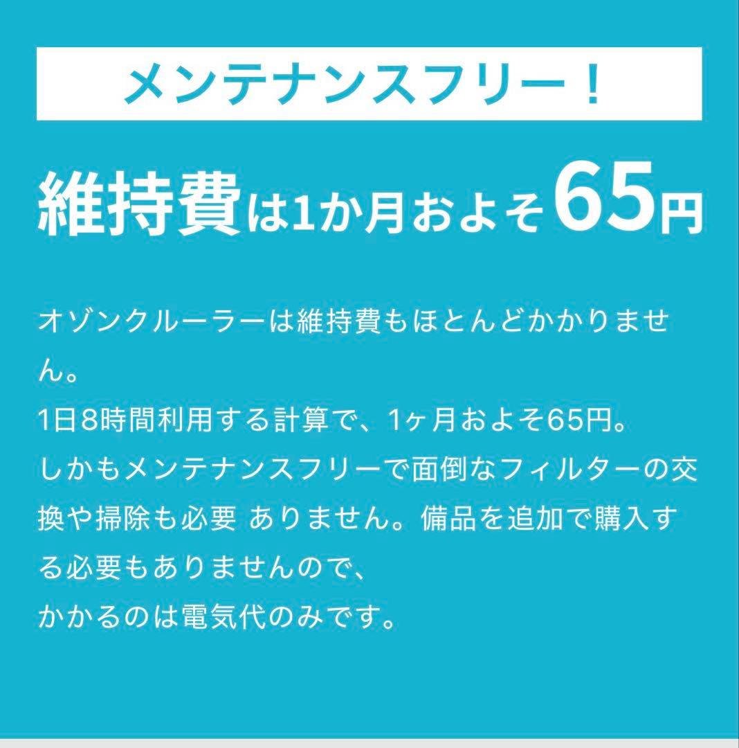 ほぼ新品！今月だけ値下げ！オゾンクルーラー