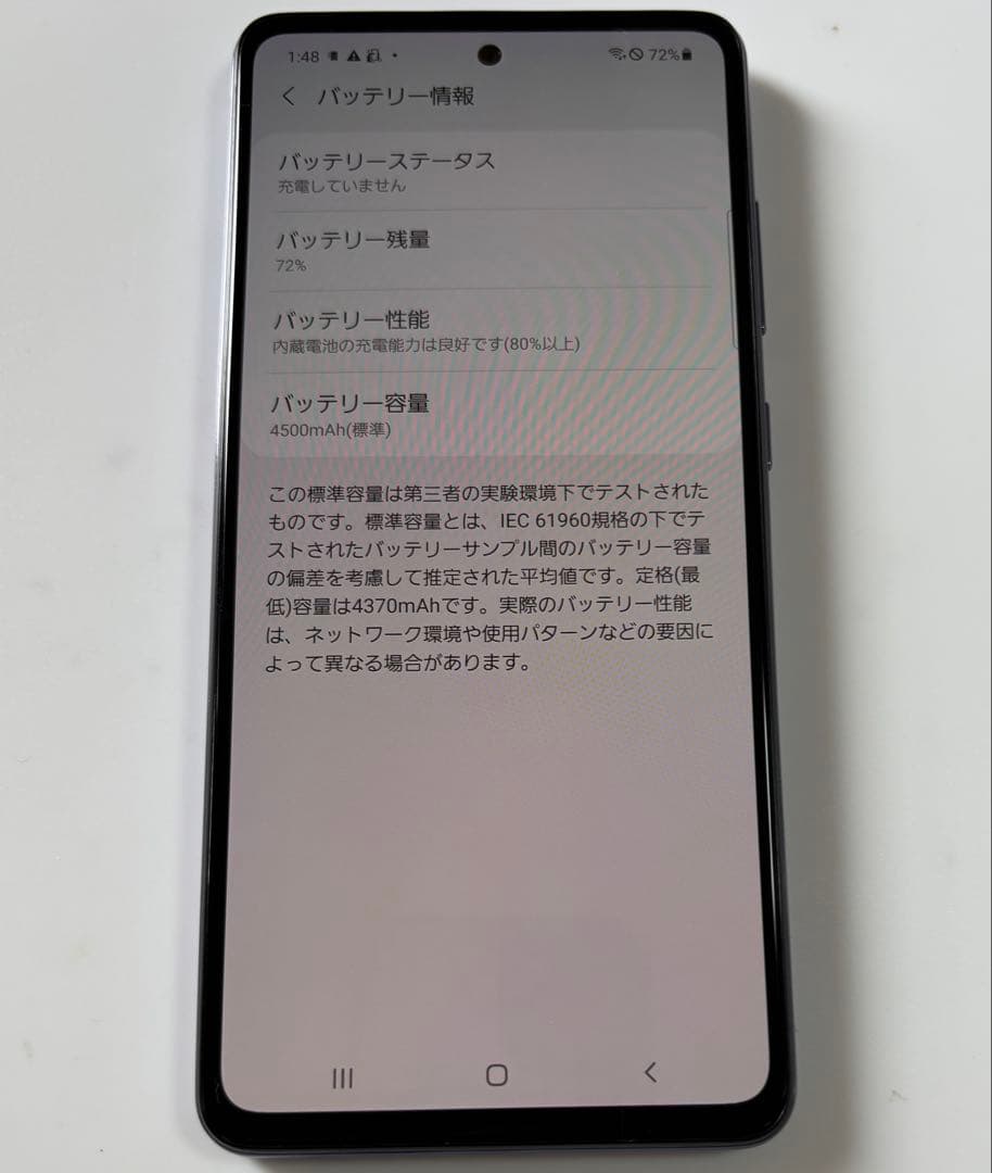 ほぼ美品 128G 5G SC-53B Galaxy A52 docomo