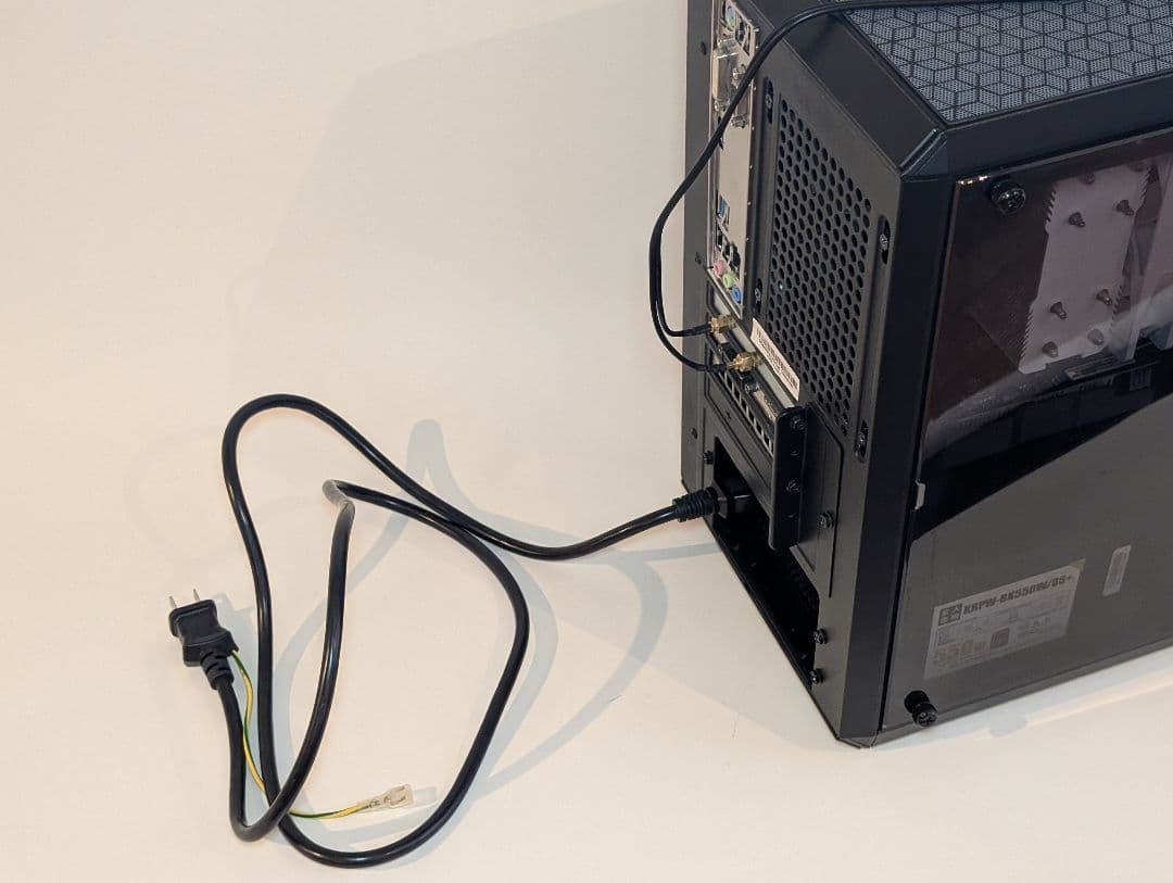 自作デスクトップPC / i7-8700 / GTX1050Ti / 16GB