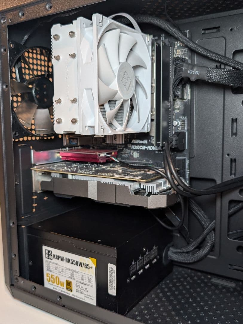 自作デスクトップPC / i7-8700 / GTX1050Ti / 16GB