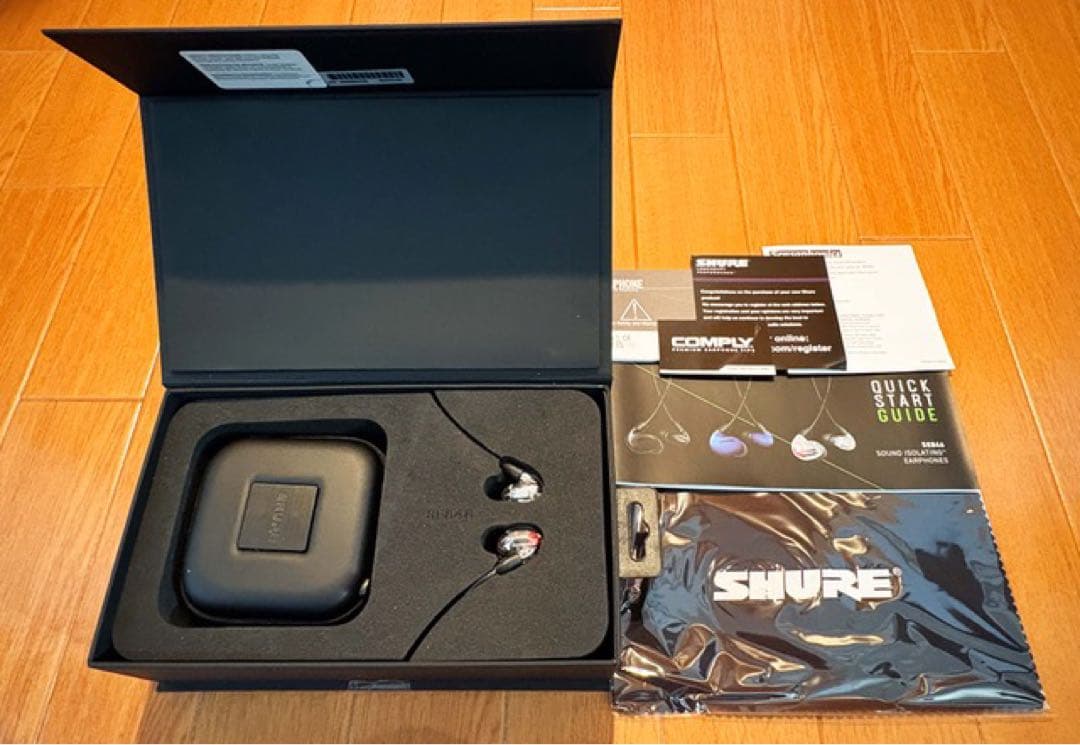 最終値下げ　国内正規品 SHURE SE846 BACL+UNI-A クリア