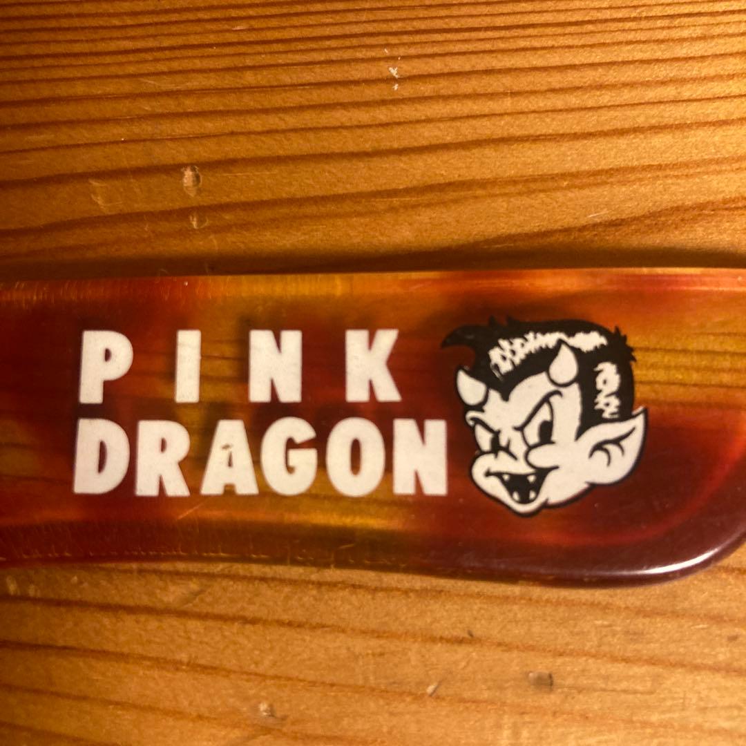 80年〜90年代当時物クリームソーダ・ピンクドラゴン　コーム4本セット